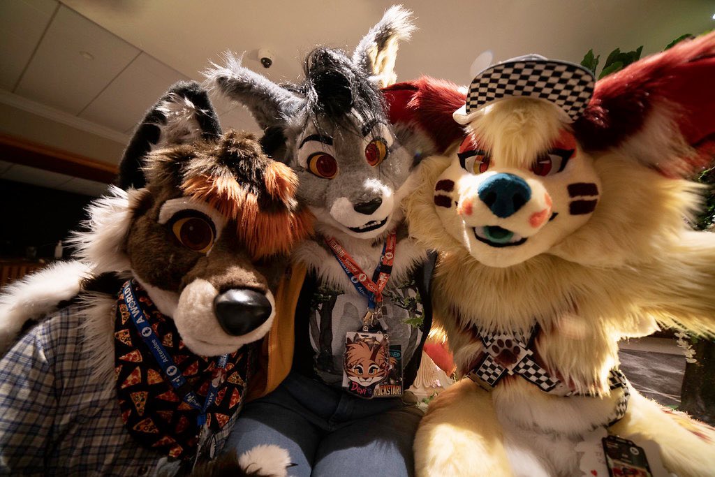 Denucard's tweet photo. itโs weekend time !! happy #FursuitFriday !!
๐ธ: @Spyn404
๐: #CFZ22 https://t.co/OZzVApgAUW