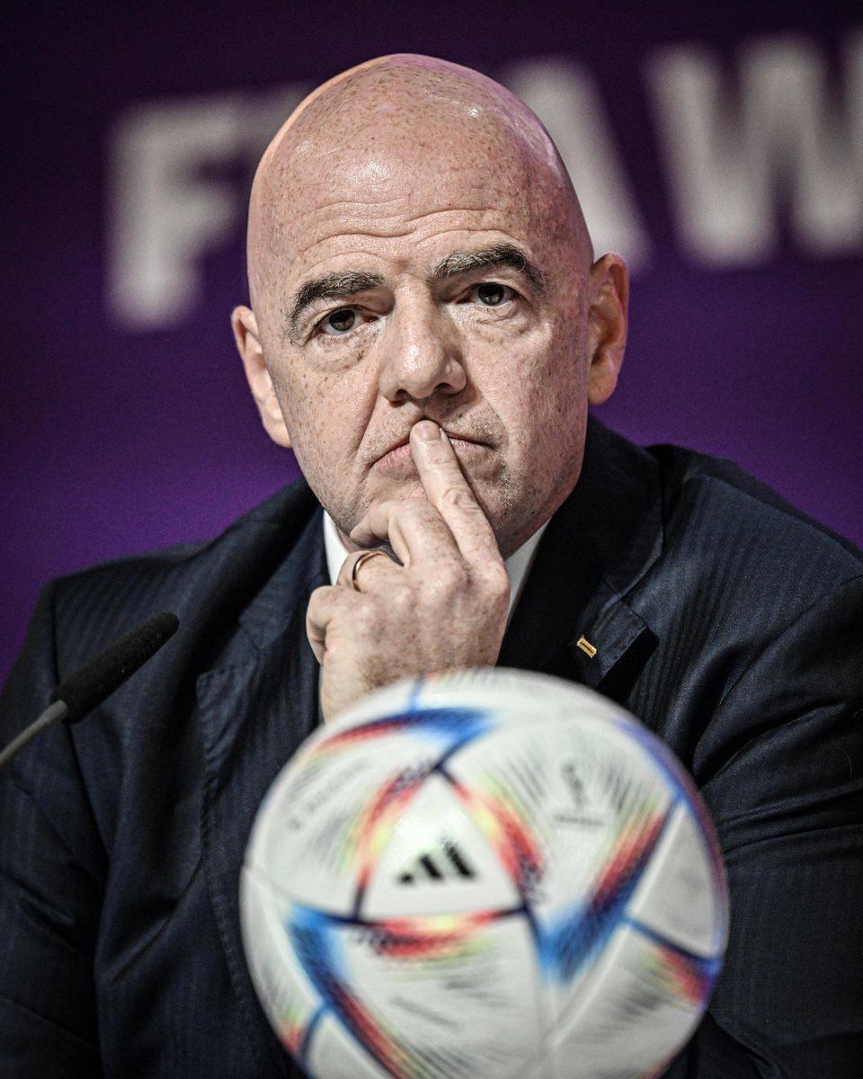Chapters on Twitter "RT ESPNFC FIFA president Gianni Infantino has