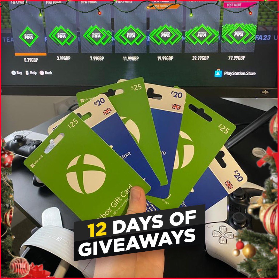 I’m giving someone who LIKES this tweet 12,000 FIFA Points.. ❤️

Must be following to be entered! ✅

#12daysofgiveaways 🌲