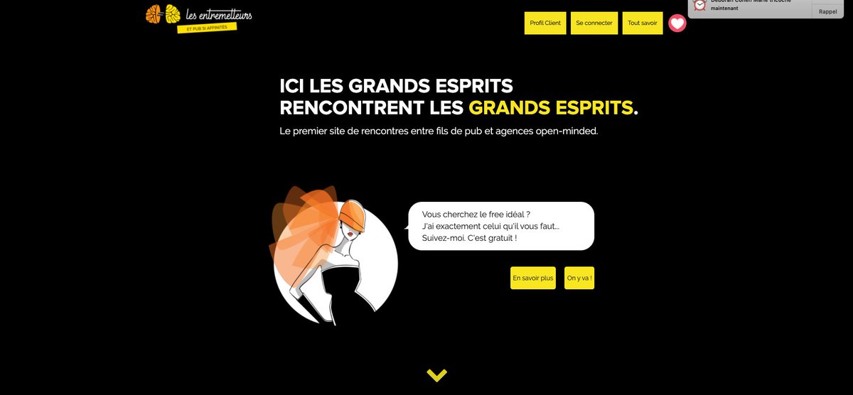 Les Entremetteurs tweet media