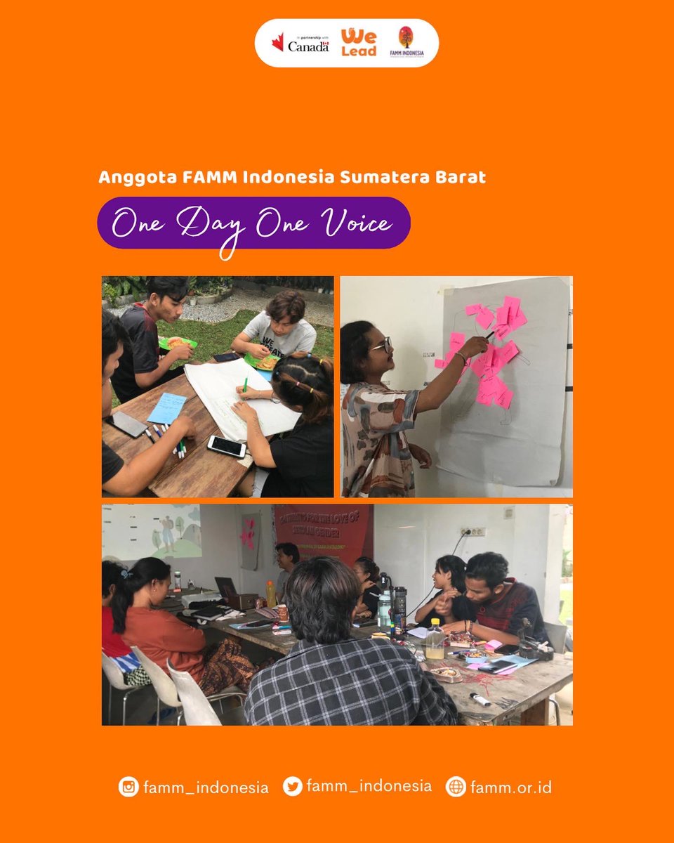 famm_indonesia's tweet photo. #ODOV2022
Sebuah dokumentasi kegiatan Kampanye One Day One Voice 2022 di Sumatera Barat yang dilaksanakan oleh anggota FAMM Indonesia dan jaringan.
#StrongerinSolidarity #BersamaKitaKuat #FAMMIndonesia #FAMM #GerakBersama #LawanKekerasan https://t.co/VF3WsdKfp9