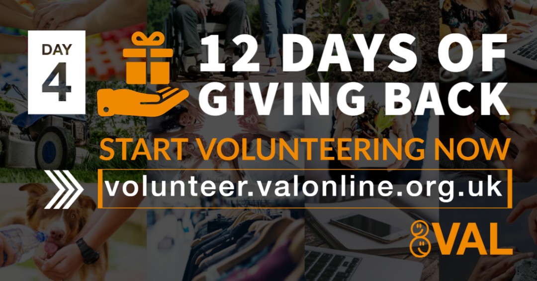 valonline's tweet photo. #12DaysofGivingBack
Want to start giving back to your local community?
🕛Day 4: Patient transport volunteer driver - Oadby & Wigston
#Volunteers needed to transport clients to their appointments in Leicester, Leicestershire & Rutland.
https://t.co/1lCwyC1a2G
#askVAL #givingback https://t.co/rK6Xlfidxf