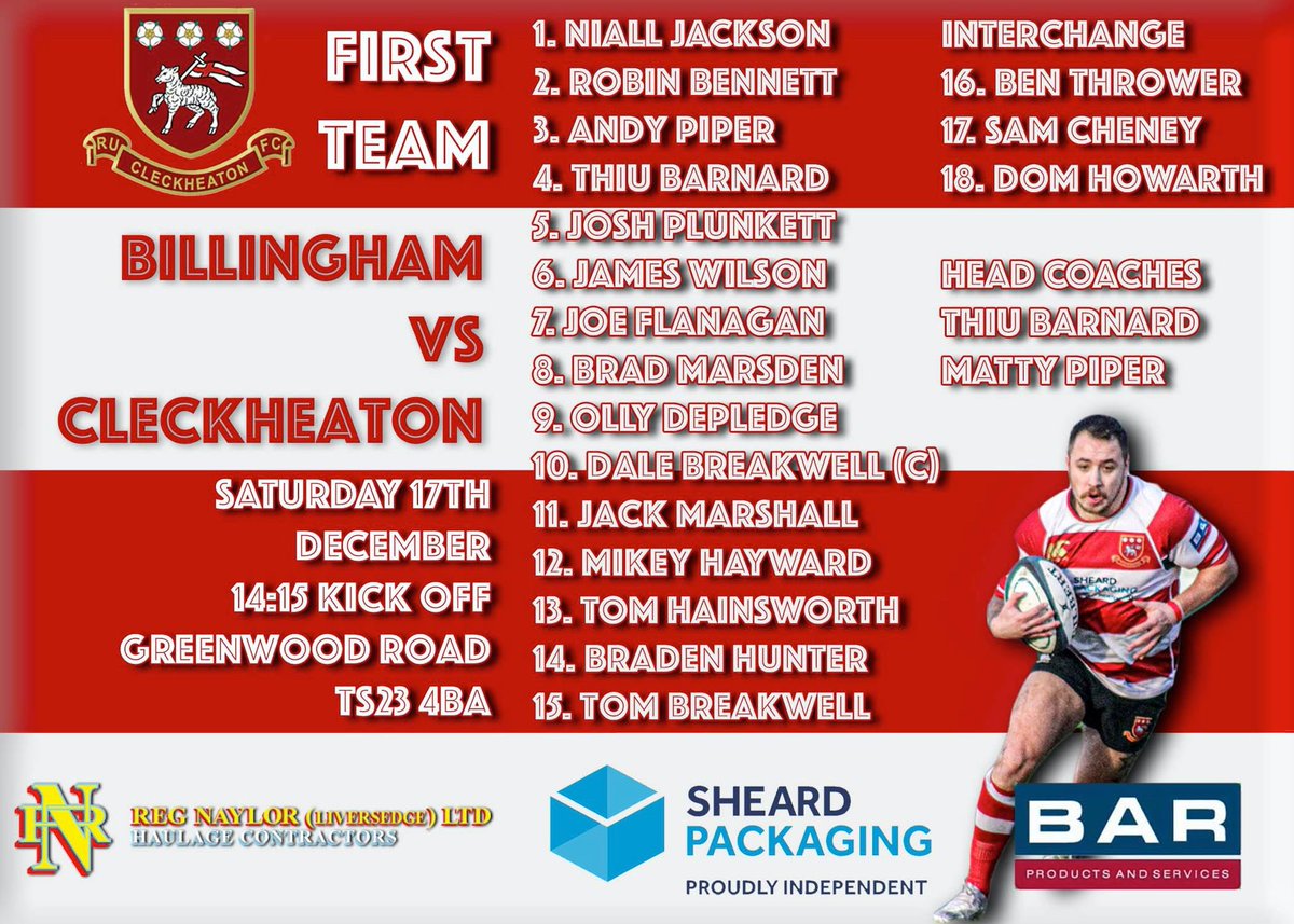 Cleckheaton RUFC (@cleckheatonrufc) on Twitter photo 