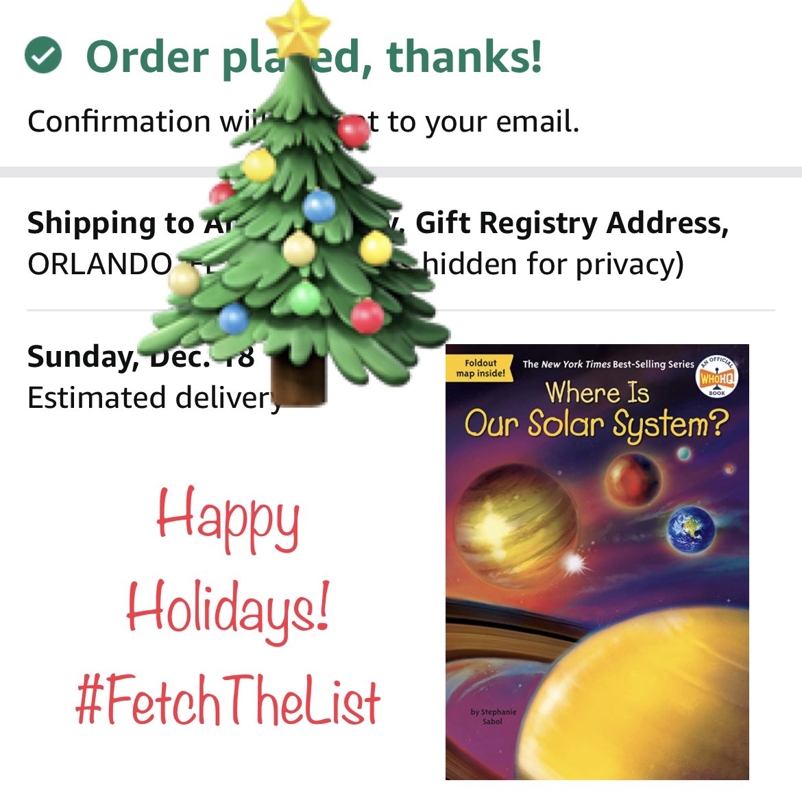 FetchTeach's tweet photo. @TurlsA18 a little something 🎁 headed your way! ♥️
#FetchTheList #clearthelist
Join @FetchRewards today to turn receipts 🧾 into rewards 💰
https://t.co/C4KJlw7lbr https://t.co/Af0n9Nn5oF