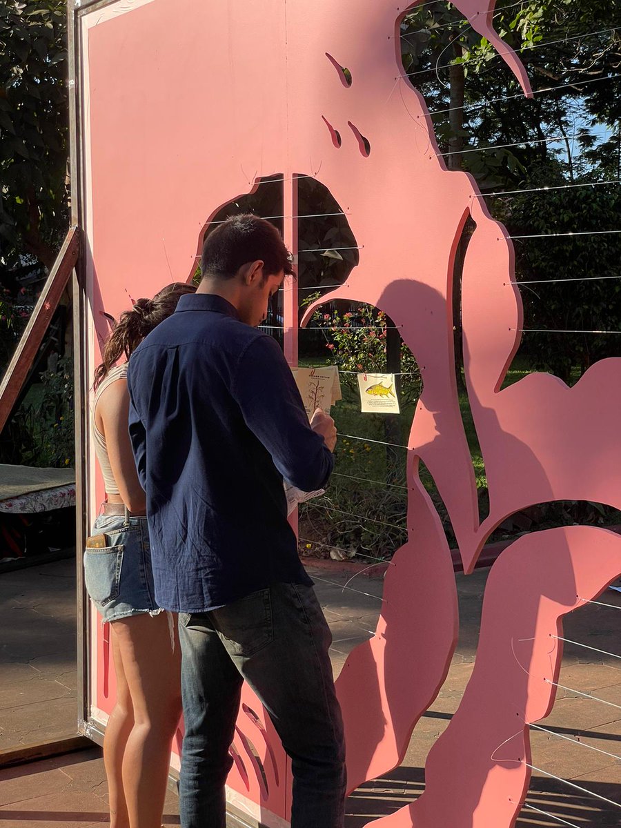 savemollemgoa's tweet photo. Stop by our exhibit at @FestSerendipity and write a postcard to add to our display - help us solve #TheCaseOfTheMissingSpecies from the EIAs for the 3 destructive infrastructure projects proposed in #AmcheMollem https://t.co/2QLui0YZ5o