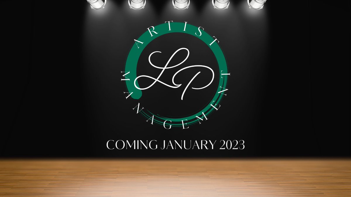 Brand new acting and singer/songwriter agency 🎭

LP Artist Management 💚

Personal. Positive. Professional 🔥

Launching with ‘open books’ in January 2023 📆

Follow us to stay connected 🤩