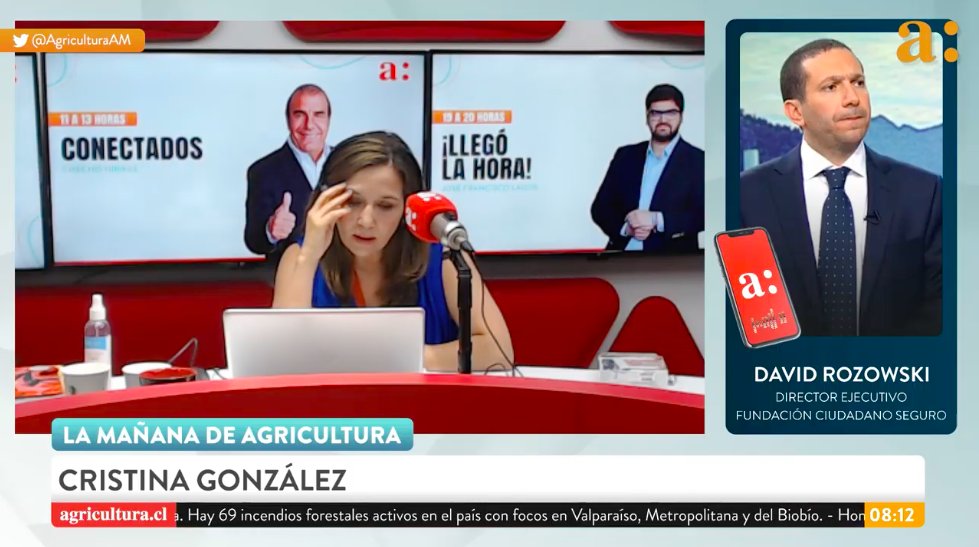 AgriculturaAM's tweet photo. Ahora, en La #MañanaDeAgricultura conversamos con @DavidRozowski, Director Ejecutivo de la Fundación Ciudadano Seguro (@ciudadanosegur)

Nos escuchas por @AgriculturaFM📻 https://t.co/XubIHCK1En