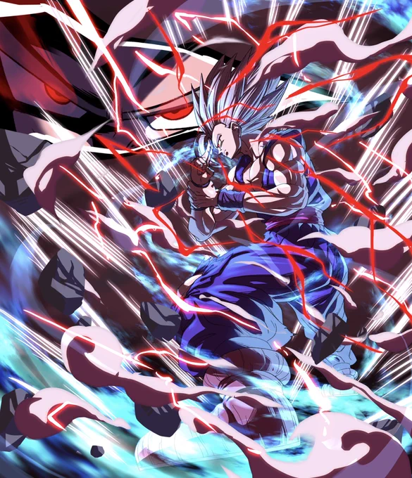 魔貫光殺砲#ドラゴンボール超スーパーヒーロー #イラスト 