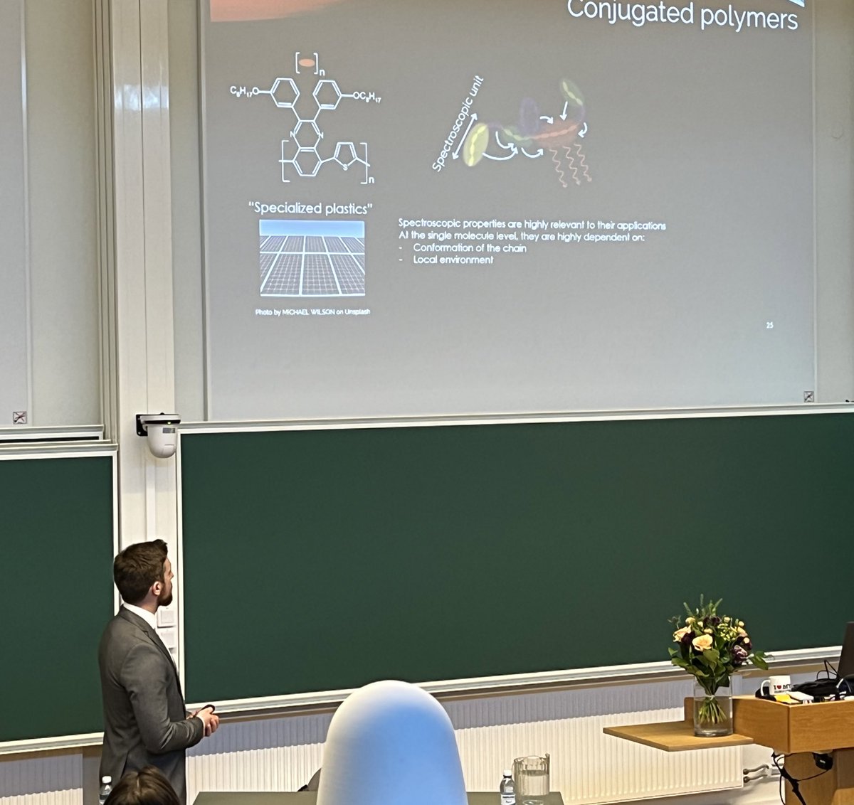 SudiptaSeth5's tweet image. Thats our superstar @BorisLouis2 defending his thesis. Very impressive science and even more intense discussion.