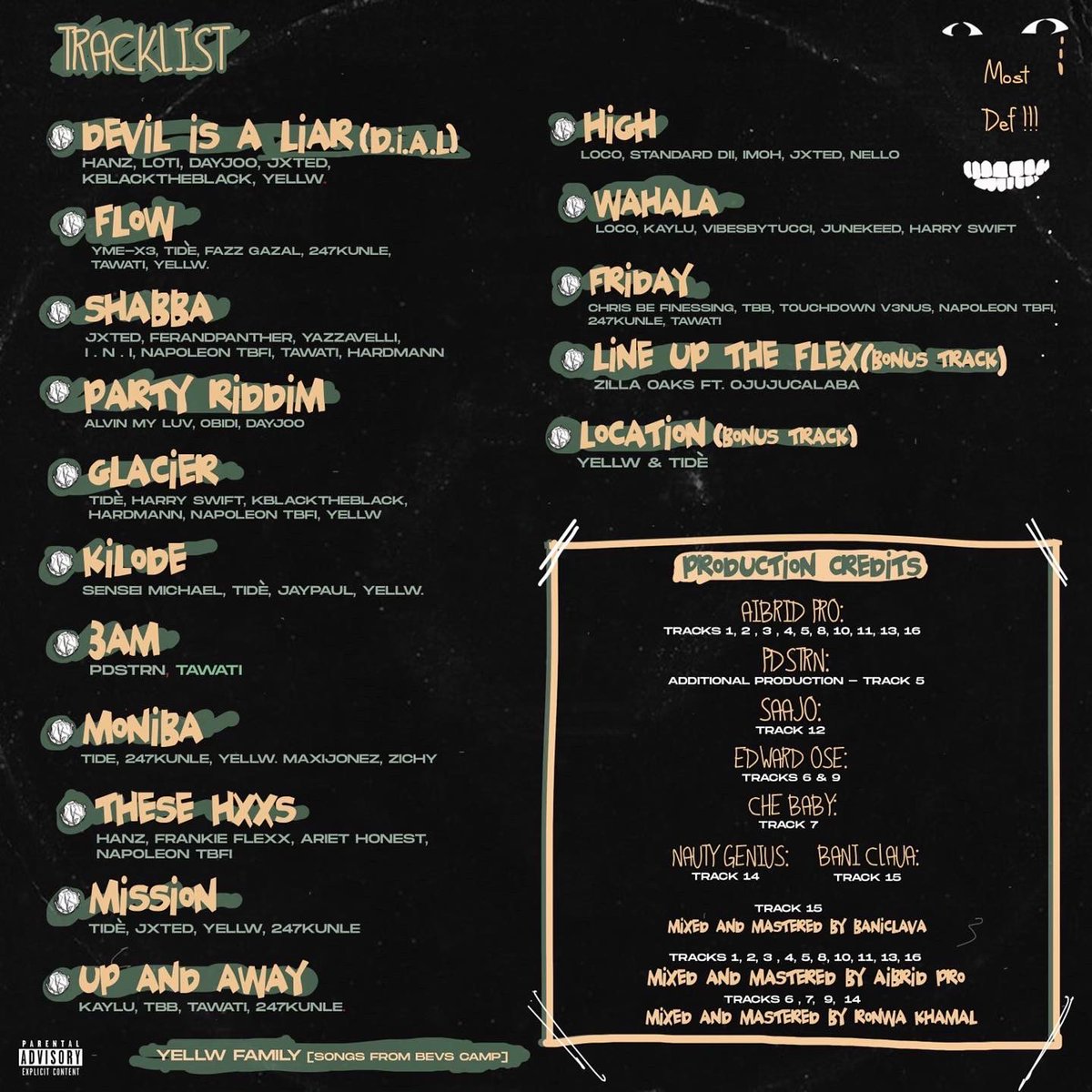 Kaylu2Hard's tweet image. Out tonight with the whole gang for @yellwfamily’s album release party for our new tape, Most Def 😌✨
Time: 8pm
Location: Rango Rooftop Lounge, Lekki Phase 1. 
Everyone’s invited to pull up! Let’s get lit 🔥  #MostDef