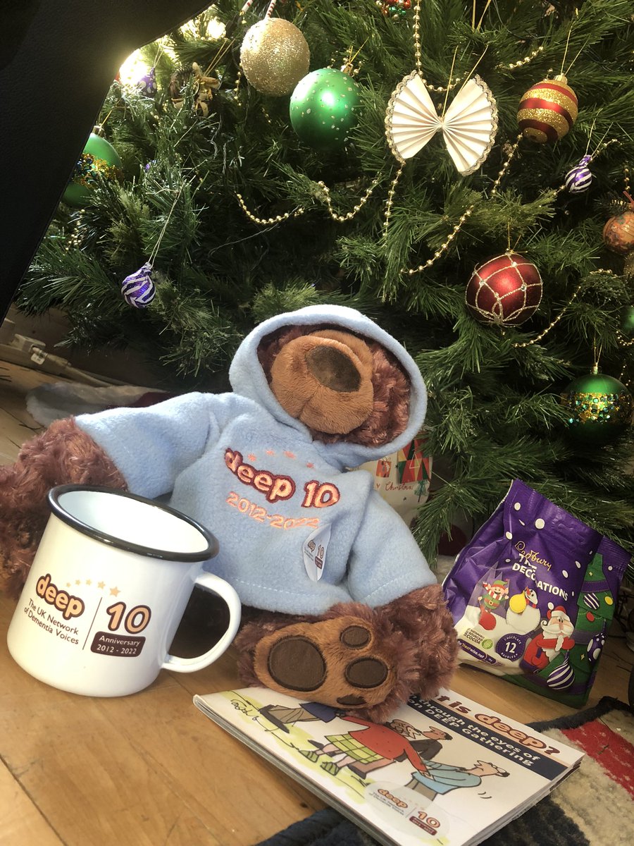 JaneSnape1's tweet photo. Thank you so much for the prize. Arrived this morning in time for Christmas and taking pride of place under the tree , that’s until the grandchildren find him , he is so cuddly , just like a hug from a friend #DEEPNetwork10 @Innov_Dementia @DementiaVoices https://t.co/GuvO8ERZ9r