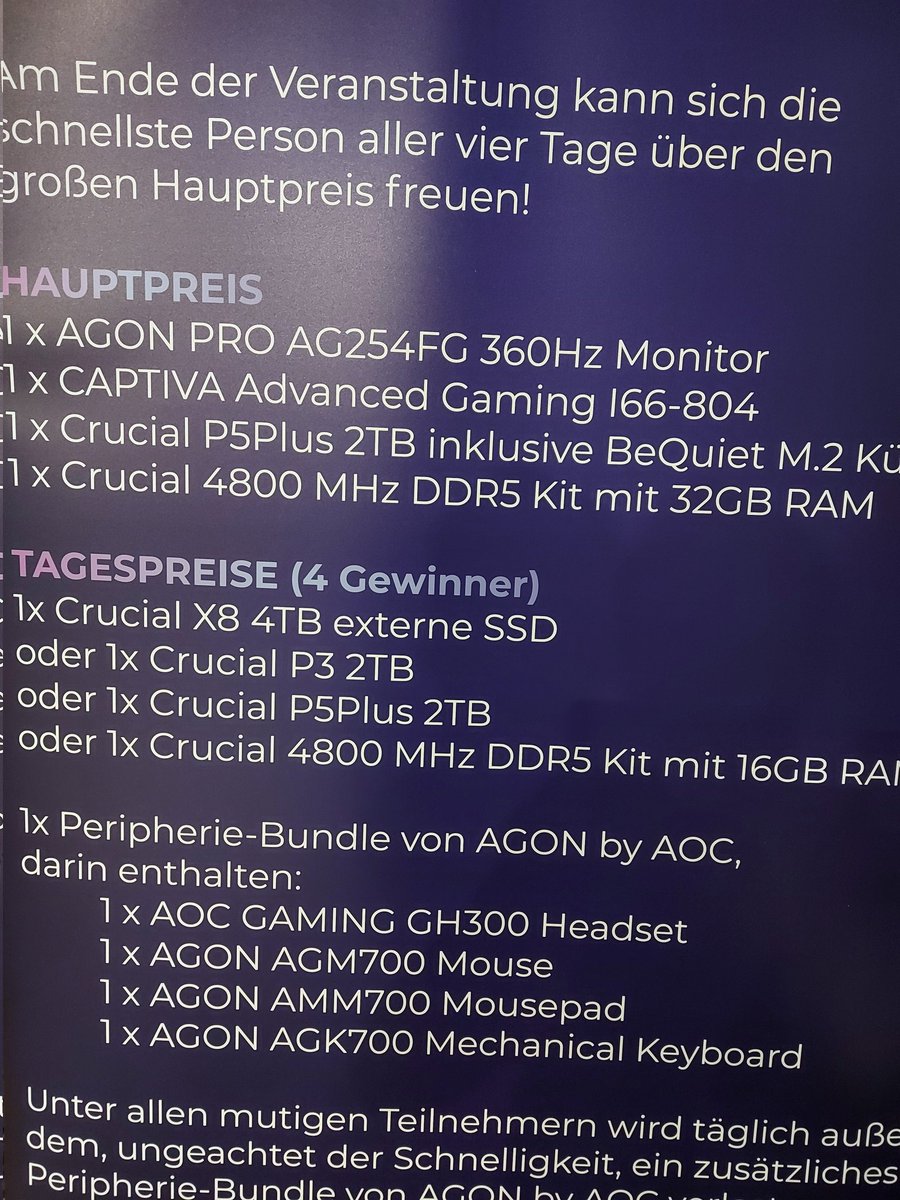 EisohneWaffeLOL's tweet image. Anzeige:
In Halle 12 auf der Dreamhack gibt es nen richtig geilen Parcour mit richtig geilen Preisen

Also traut euch 👀
@captiva_power 

#dhPerformanceHAN22
#PerformanceRun