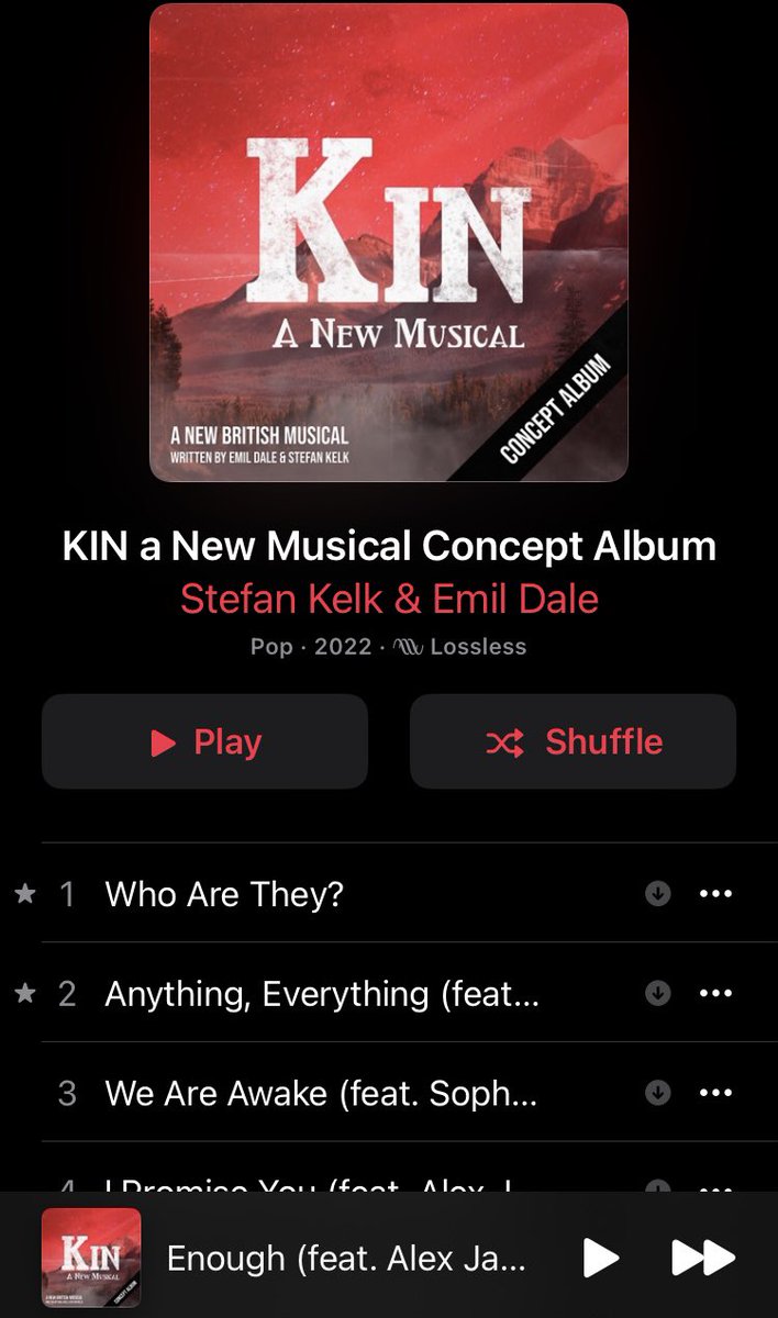 Stop what you’re doing and just listen to this album, it’s all I listen to atm🎶 <a href="/kinthemusical/">kinthemusical</a>