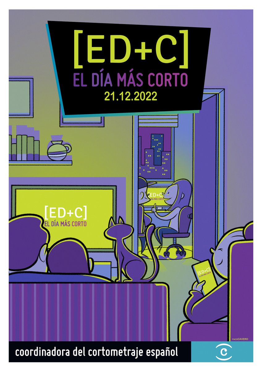 quefas_es's tweet photo. La Coordinadora del Cortometraje Español ha organizado, el 21 de diciembre, una nueva edición de  [ED+C]. Si quieres ayudar al sector, esta es una buena oportunidad para aportar tu granito de arena.

https://t.co/HkdCp9Q1PQ https://t.co/I9fvEy4gtV