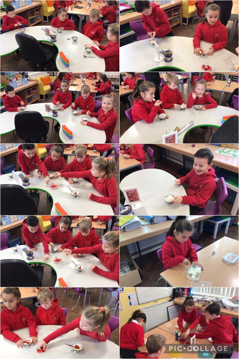 YsgolyFelin's tweet photo. Blwyddyn 3 a 4 yn mwynhau gwneud a blasu ceirch dros nos fel byrbryd iachus ๐๐๐ซ #ceirchdrosnos #ffrwythau #blasu https://t.co/hhHKRIiYG5