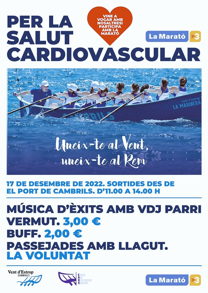 <a href="/VDJParri/">VDJParri</a> colaborando con su sesión para la maratón <a href="/tv3cat/">TV3 és ara @Som3Cat</a> en Cambrils organizado por <a href="/Ventdestrop/">Vogadors de Cambrils</a> 
#marato2022 #vdjparri #vendestrop #cambrils