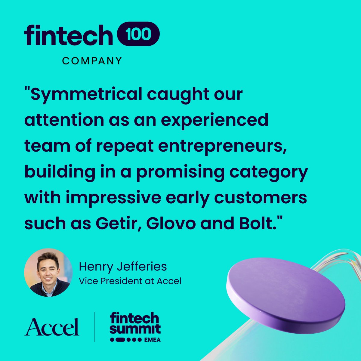 SymmetricalAI's tweet image. We’re thrilled to announce that Symmetrical has been listed in @Accel&apos;s Fintech 100 EMEA - the firm’s list of hot fintech companies set to become the next generation of category leaders! 🏆 
#fintech #accel #payroll #payrollyouwonthate #payrollservices #payrollsolutions