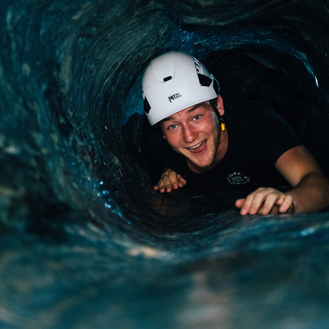 A true test of your tenacity – our caving experiences are just £15 until 31.3.23. Book now – link in bio. Call 01492353123 #advparcsnowdonia #caving #experience #activity #visitwales