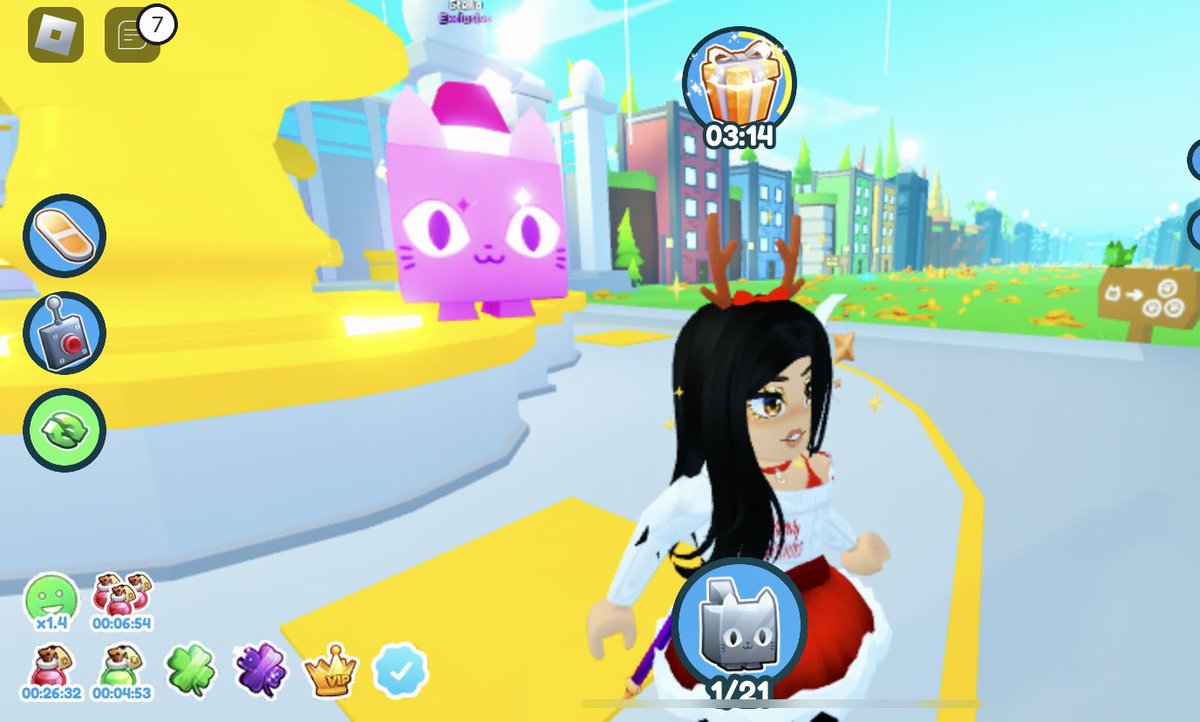 🎄🌈Alr all my once a year rb huge giveaway 🌈🎄Been waiting for this!

Rb hfc🤩🎅 

To enter:
🎄follow me
🎄like &amp; retweet 
🎄comment when done 👇

✨No double entry. Acct must be at least 1 month old✨

Ends Dec 22. Gl🍀!
#petsimluatorx #giveaway #tistheseason