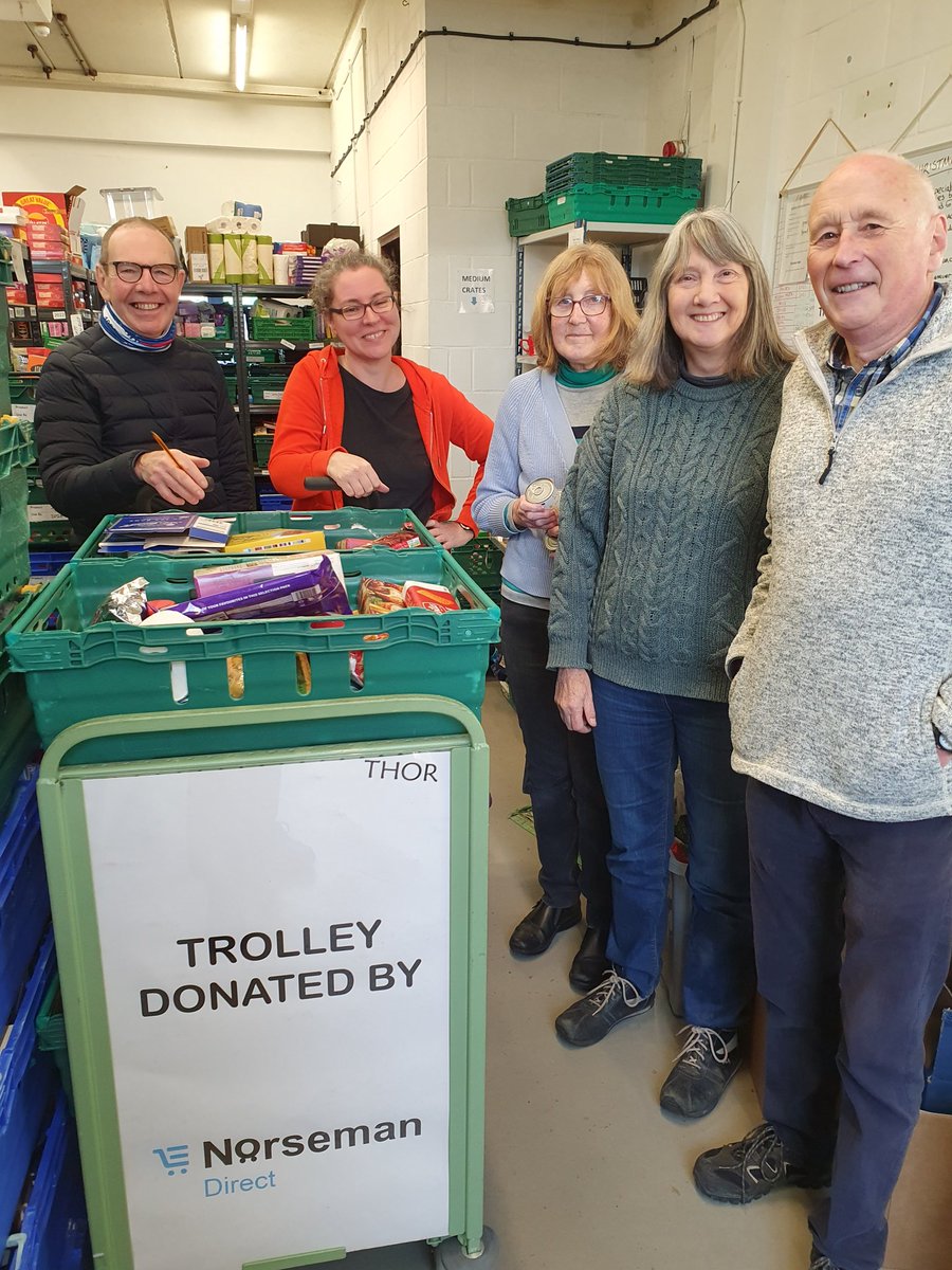 A shout out for the Friday Crew <a href="/foodbankcambs/">Cambridge City Foodbank</a> A combined total of volunteering in our Warehouse of over 20 years! Just amazing!!