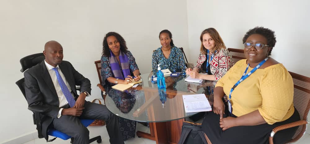 AU_WGYD's tweet photo. The wind of advocacy on the ratification,domestication and implementation of the #MaputoProtocol on the Rights of Women in #Africa just ended in #Burundi. The team visited :the Human Right office, key Ministries, CSO's &amp; key AU representative offices to push the advocacy forward. https://t.co/H4DIPi4gEA