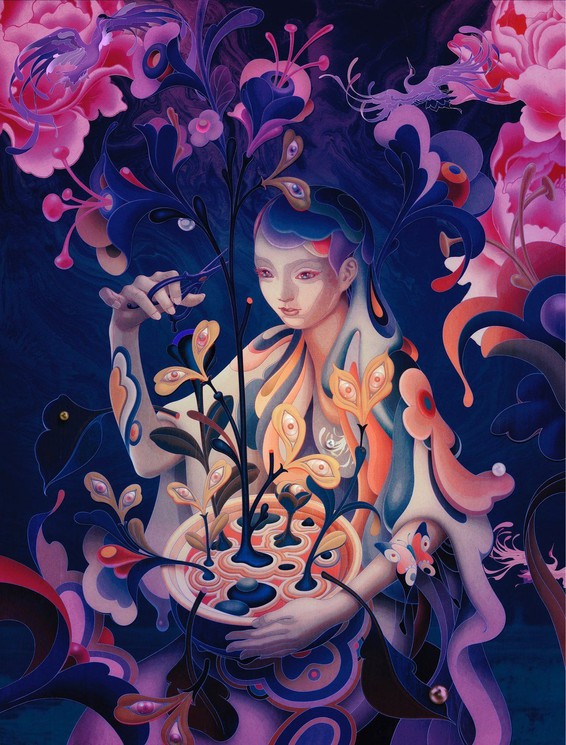 fangvisuals's tweet photo. @flydxndelion N'importe quoi venant de James Jean, mon artiste préféré https://t.co/t1Yup5t25L