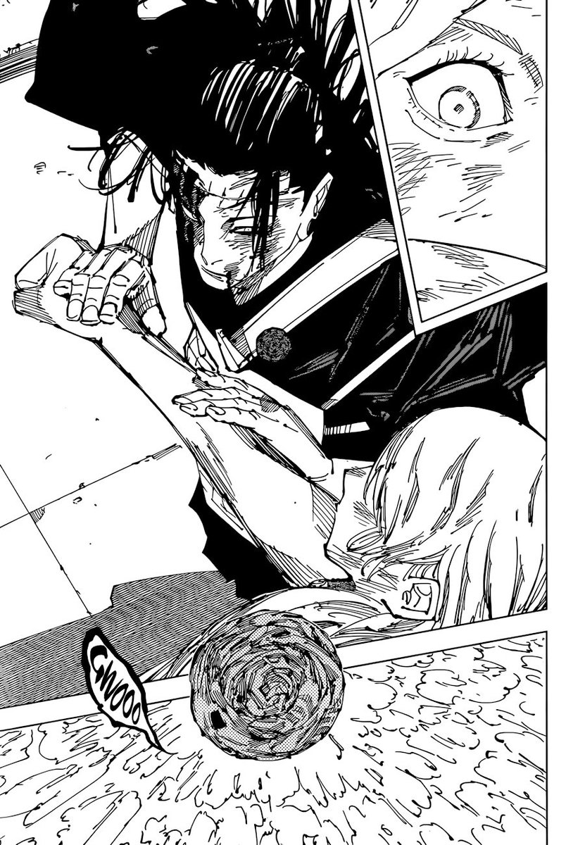 based_mo's tweet photo. Je pense qu'on vient d'assister à un de mes combats préféré de Jujutsu Kaisen... #JJK207 https://t.co/BXzfF057bM