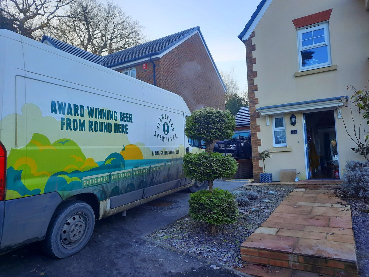 Great service and delivery today by <a href="/GlamBrewingCo/">Glamorgan Brewing Co</a>