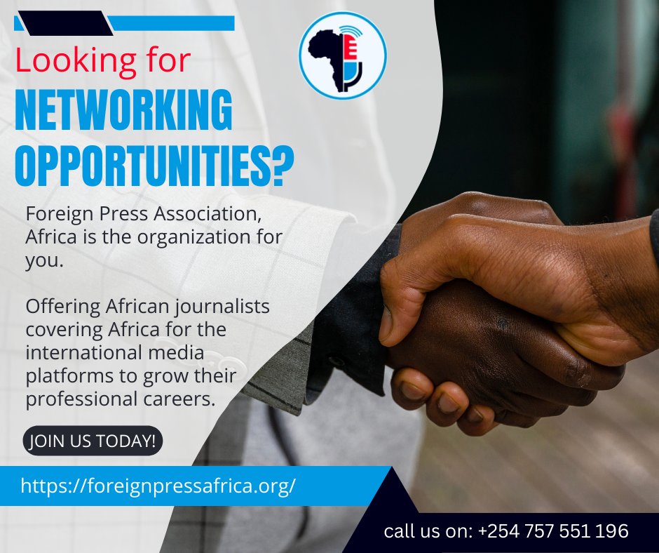 The Foreign Press Association, Africa(FPAA). tweet media