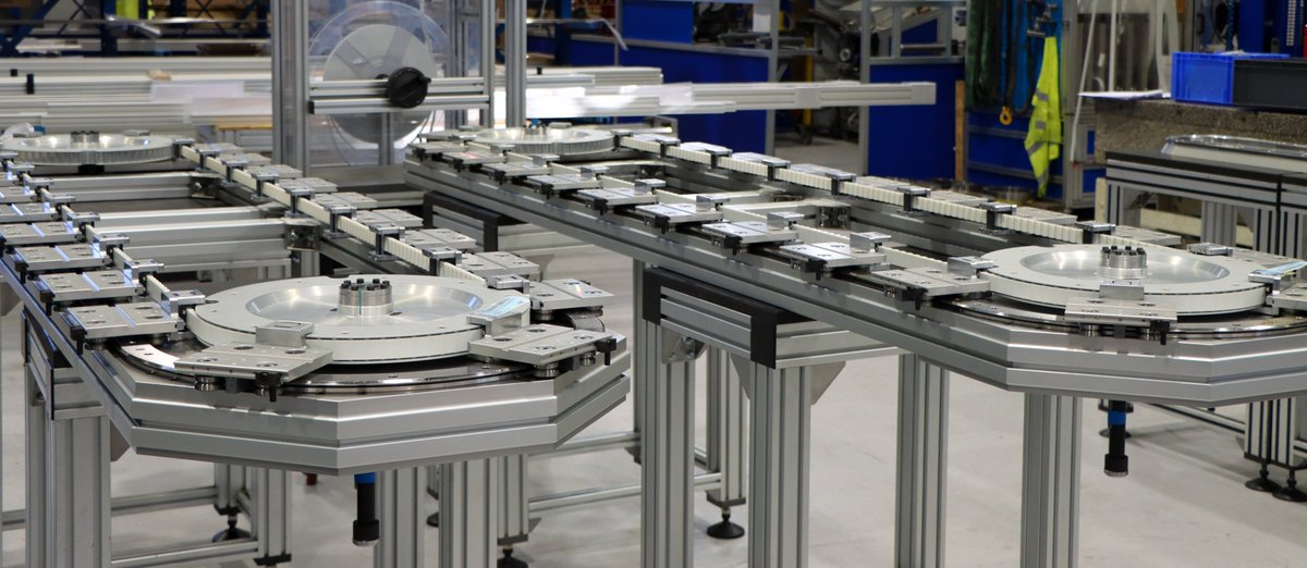 HepcoMotion's tweet image. Check out these completed DTS+ systems ready to be shipped out to our customers!

#tracksystem #rotarymotion #conveyorsystem #DTS #HepcoMotion