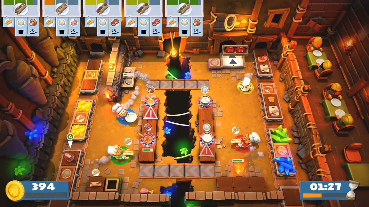 HoshiNaru_'s tweet image. One of my fav Overcooked memories is when I played it for the first time with friends - it was so hectic and enjoyable, we had lots of fun and screaming 😆😆 #OvercookedFestiveFun