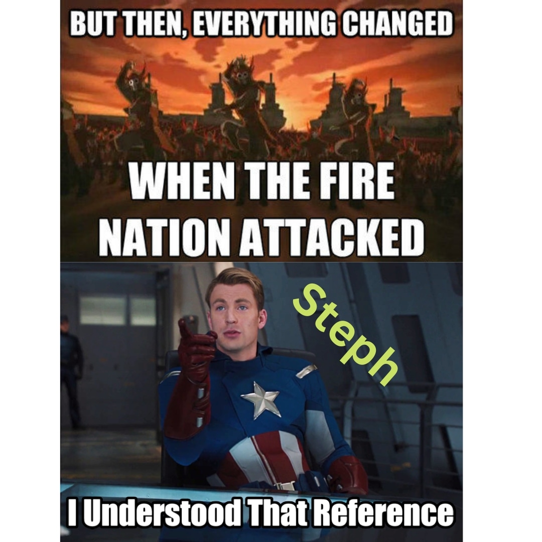 CabbageFellow's tweet photo. @klikandtuna didn't know much about ATLA before she started watching it for the pod, but she knew this! https://t.co/OxTR8gMX4W