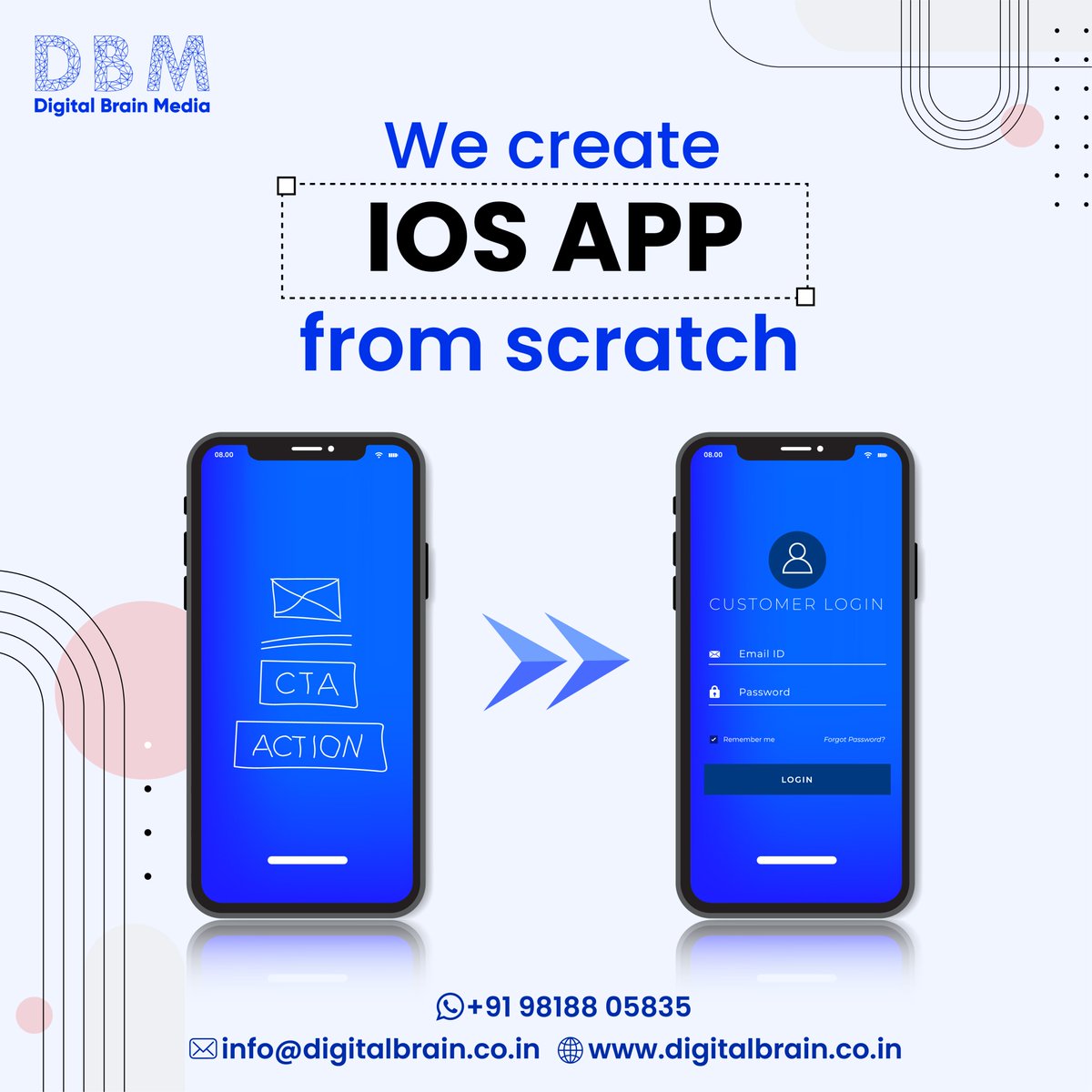 DigitalBrainMe7's tweet photo. Creating a seamless user experience with #iOSAppDevelopment is our specialty! Our experienced team of developers ensures your app is tailored to your exact needs. 

Get in touch with us now to get started! 
Visit Us: https://t.co/0hJaCWJtQq 

#iosappdevelopmentcompany #app https://t.co/39zJXygh2v