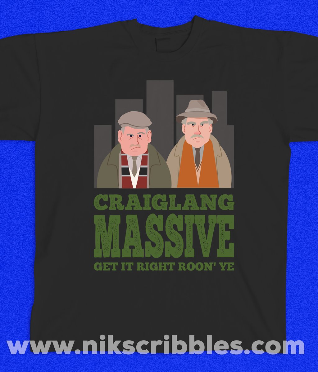 Still Game, t-shirt available in my Redbubble shop
redbubble.com/i/t-shirt/Jack…
#stillgame #tshirt