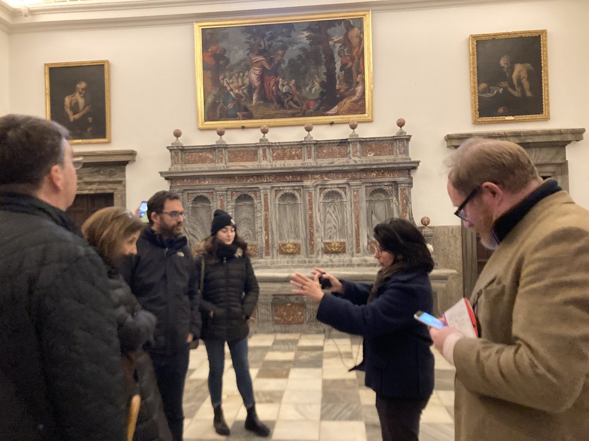 LFG_Hist's tweet photo. Thank you so very much Almudena and colleagues in @PatrimNacional for welcoming @ArtesOrgUk to San Lorenzo; what an amazing treat! https://t.co/0YdR0ceMC3