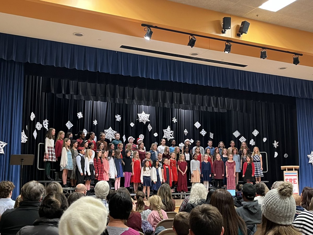 Congratulations to our <a href="/ScottsRidgeES/">Scotts Ridge ES</a> chorus and Mrs. Weber on our first school chorus performance since . . . You were outstanding! It was wonderful to see the support of families, friends, and staff last night! #CrushingIt