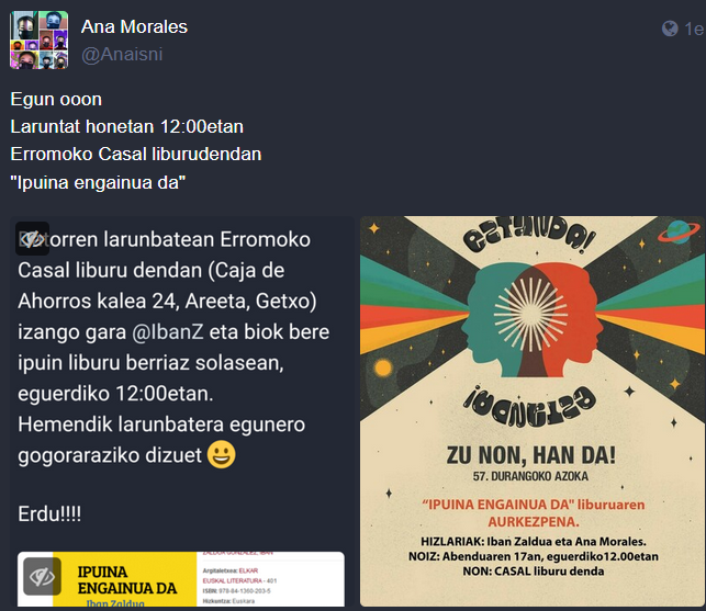 Bihar, larunbata, 12:00etan ⬇️