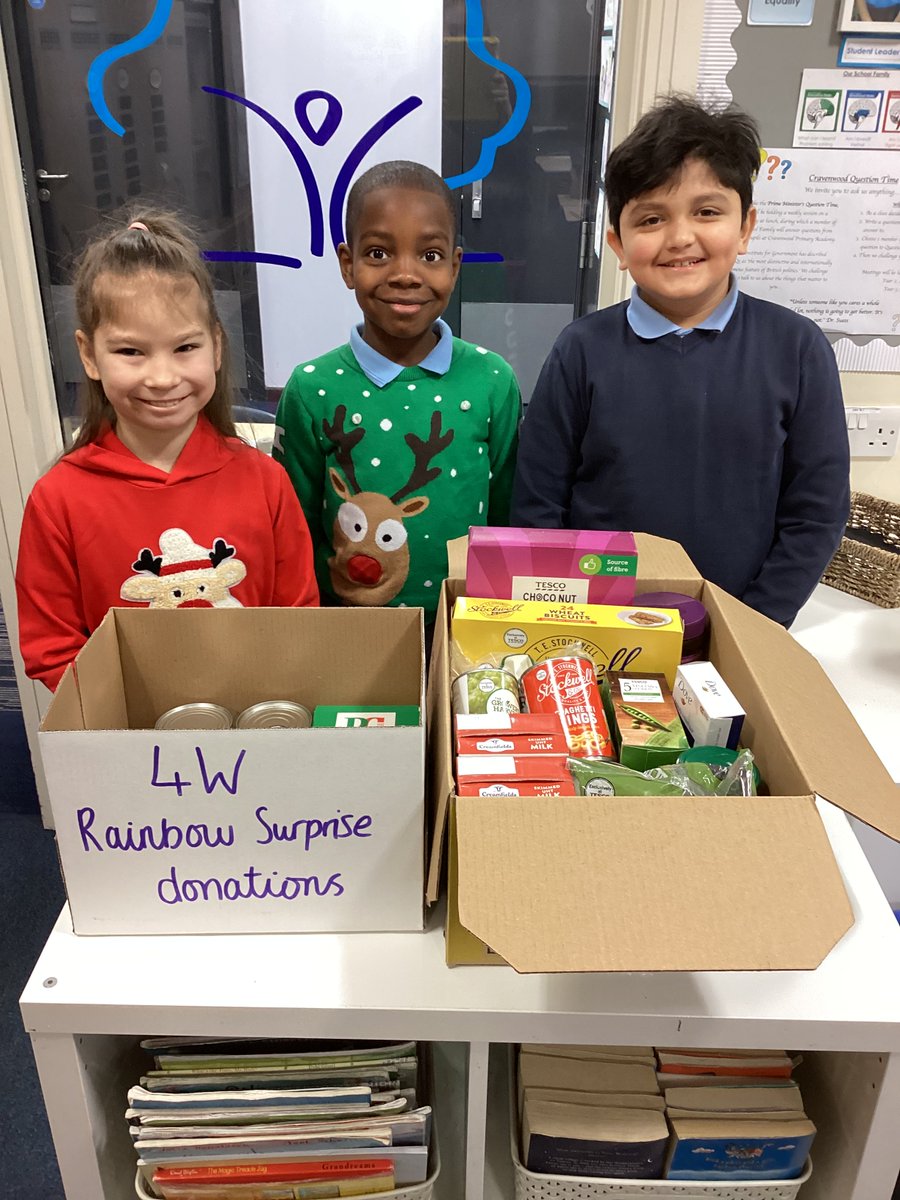 Cravenwood Primary (@cravenwoodpacad) on Twitter photo The Student Leadership team would like to thank you for all the donations we have had so far for
<a href="/SurpriseRainbow/">Rainbow Surprise</a>
. It's great to see how kind and generous our School Family is. #KindnessMatters #Rainbowsurprise The Student Leadership team would like to thank you for all the donations we have had so far for
<a href="/SurpriseRainbow/">Rainbow Surprise</a>
. It's great to see how kind and generous our School Family is. #KindnessMatters #Rainbowsurprise