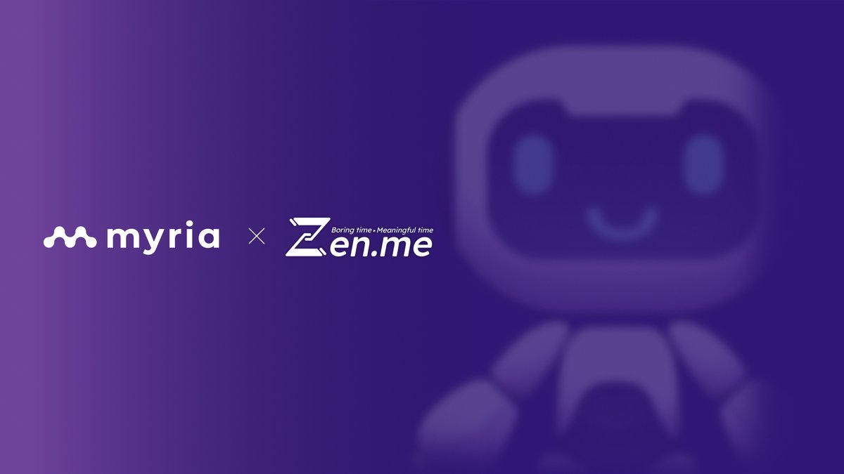 Gaming is awesome but do you know what's more important? Your mental health! 

<a href="/Zenme_app/">ZenMe</a> is the first Web3 social app that takes care of your mental well-being, bringing peace and tranquility to the blockchain and the Myria community.🧘 #poweredbymyria