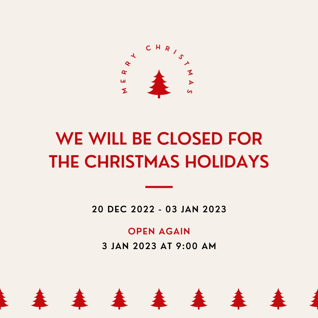 OPENING HOURS | please note our Christmas opening hours. Time to recharge and spend time with family and friends, ready for 2023! 

rigidkitchen.co.uk