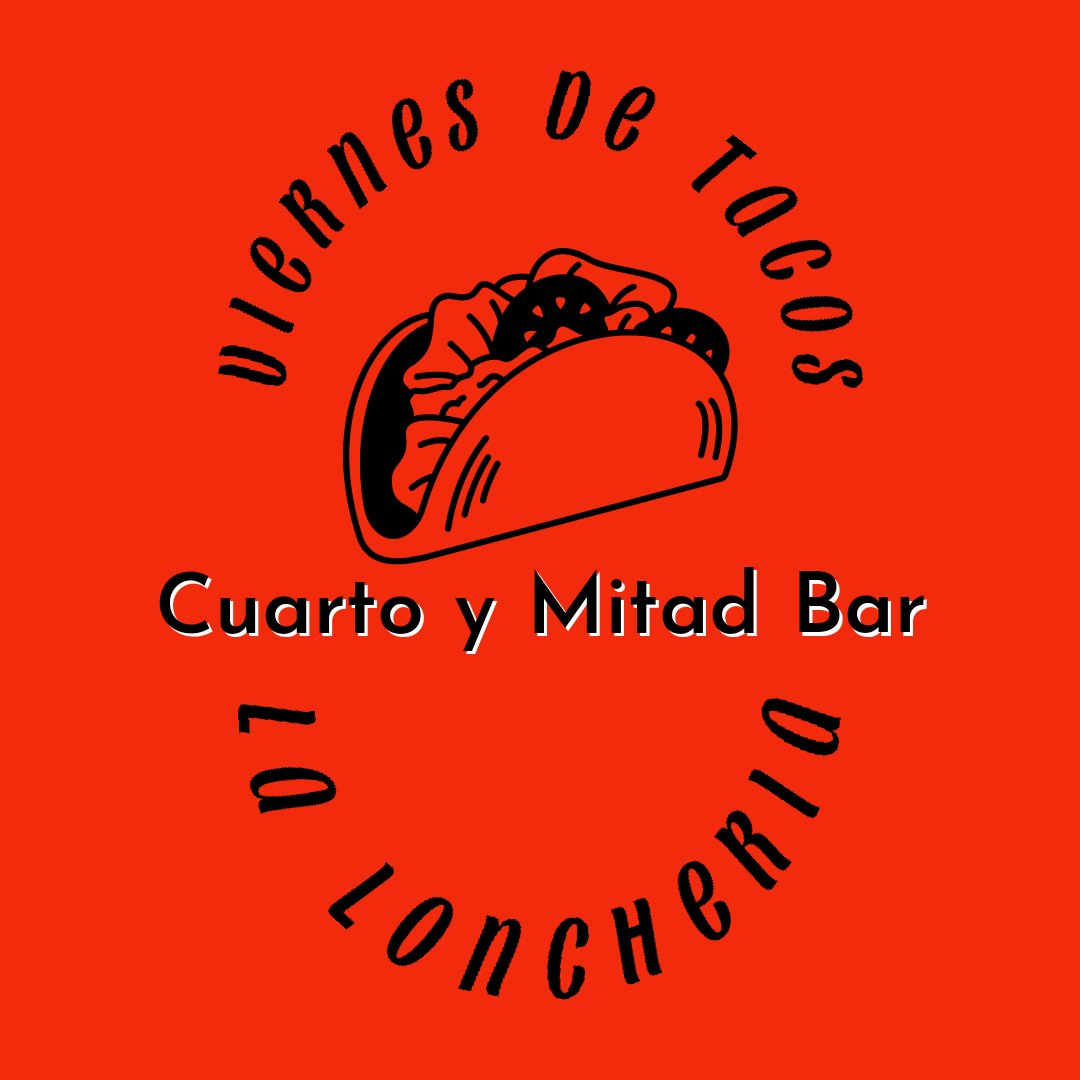 Cuarto y Mitad Bar tweet media