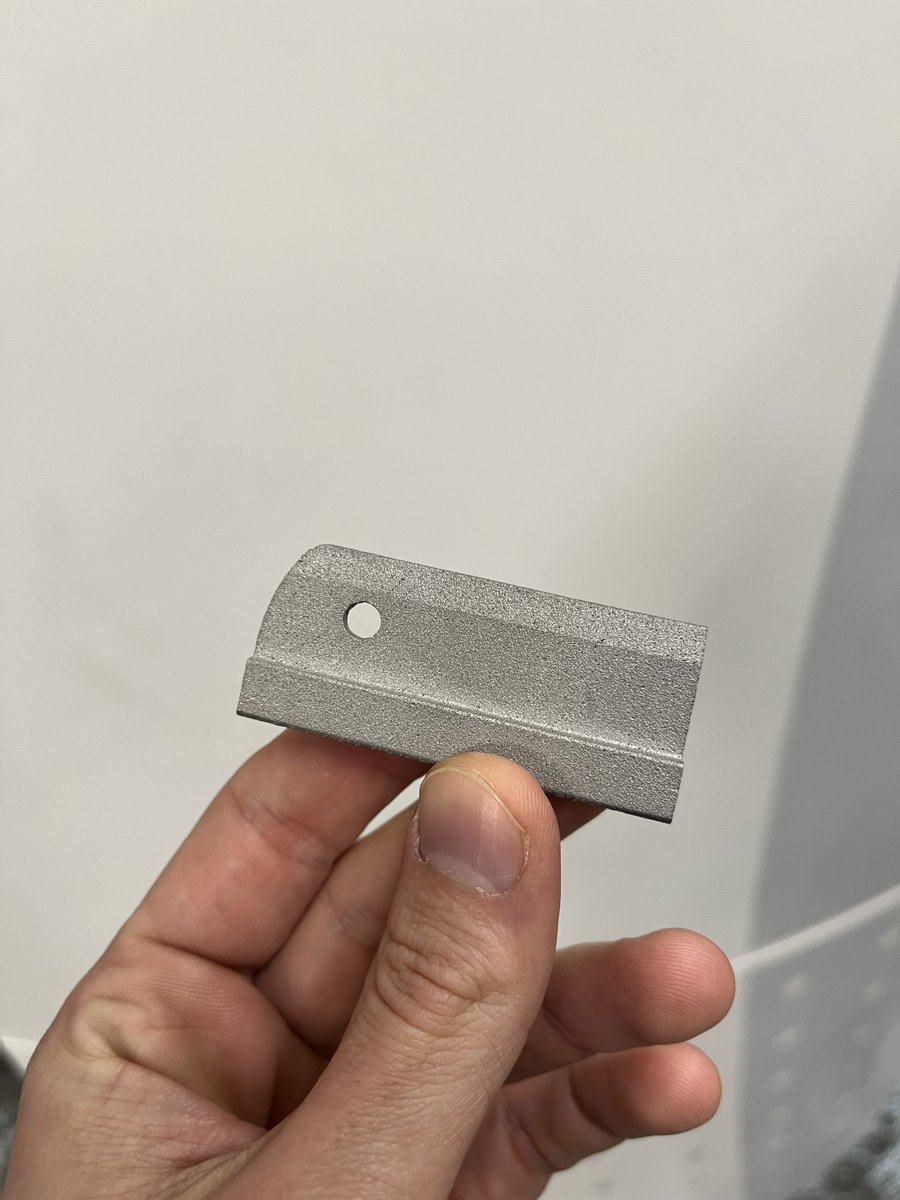 3D_Store_Monza's tweet photo. Prototipazione rapida a metallo: pezzo funzionale stampato in 3D con la nostra #Sharebot Metal One a tecnologia DMLS (Direct Metal Laser Sintering)

⚙️🔩⛓️🔧

https://t.co/oc4dPJBOGY

#3DStoreMonza #SharebotMonza #Sharebot #Monza #stampa3D #stampanti3D #stampante3D #stampatoin3D https://t.co/I3dZefNEan