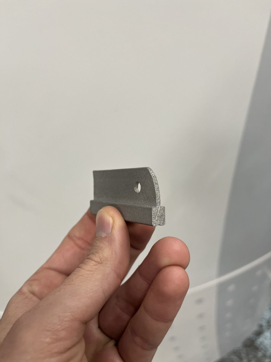 3D_Store_Monza's tweet photo. Prototipazione rapida a metallo: pezzo funzionale stampato in 3D con la nostra #Sharebot Metal One a tecnologia DMLS (Direct Metal Laser Sintering)

⚙️🔩⛓️🔧

https://t.co/oc4dPJBOGY

#3DStoreMonza #SharebotMonza #Sharebot #Monza #stampa3D #stampanti3D #stampante3D #stampatoin3D https://t.co/I3dZefNEan