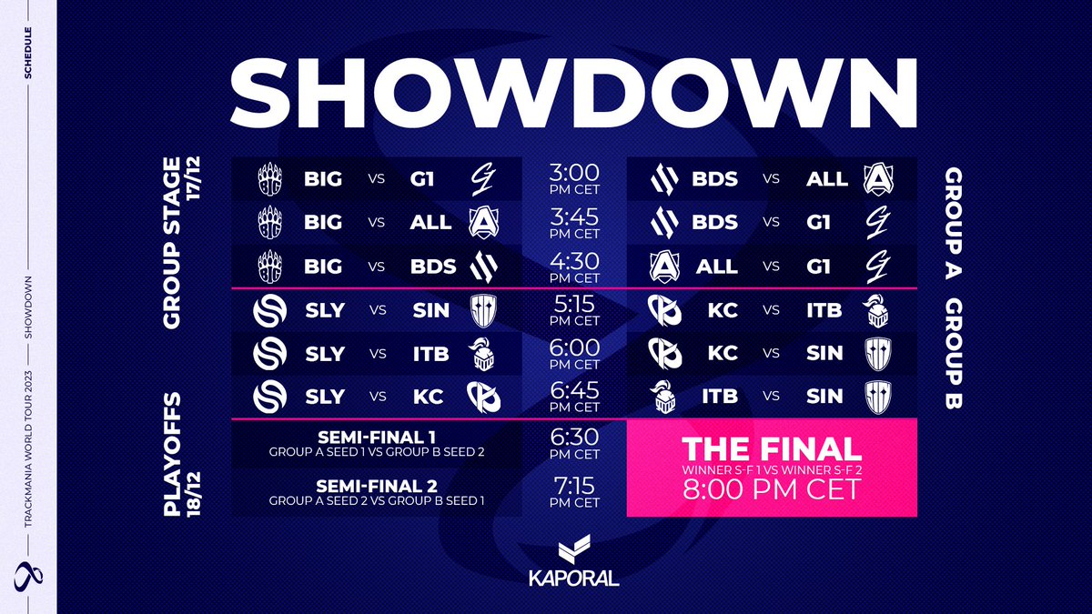TMesports's tweet photo. #TMWT Showdown will start tomorrow at 3 PM CET! 🔥

We can't wait to see the new format for the first time! https://t.co/m1ZXKaR6nt