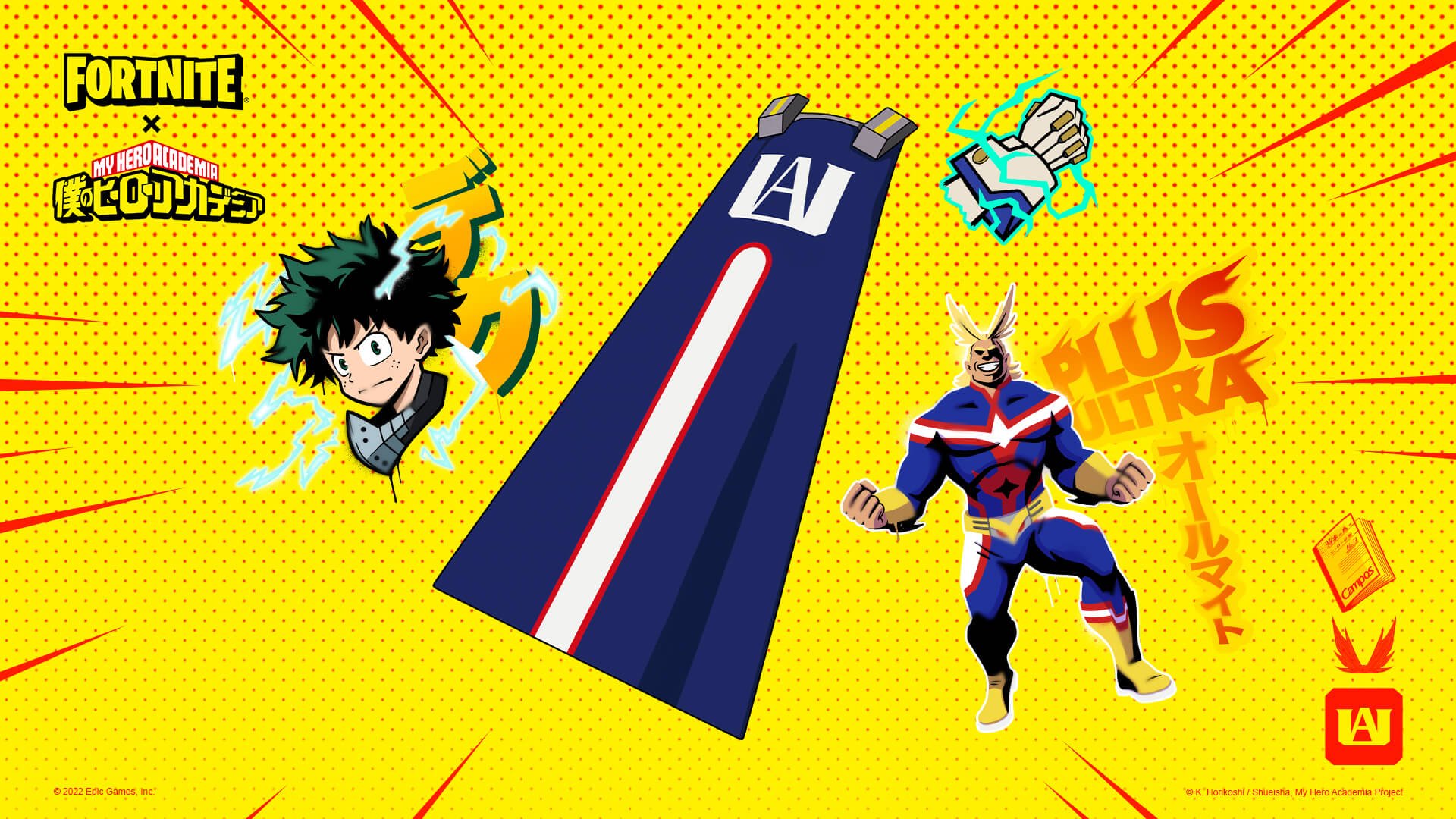 iFireMonkey on X: Starting now, check out the new limited-time My Hero  Academia Quests in Battle Royale/Zero Build and the Hero Training Gym  island (island code: 6917-7775-5190). Complete the Quests before December