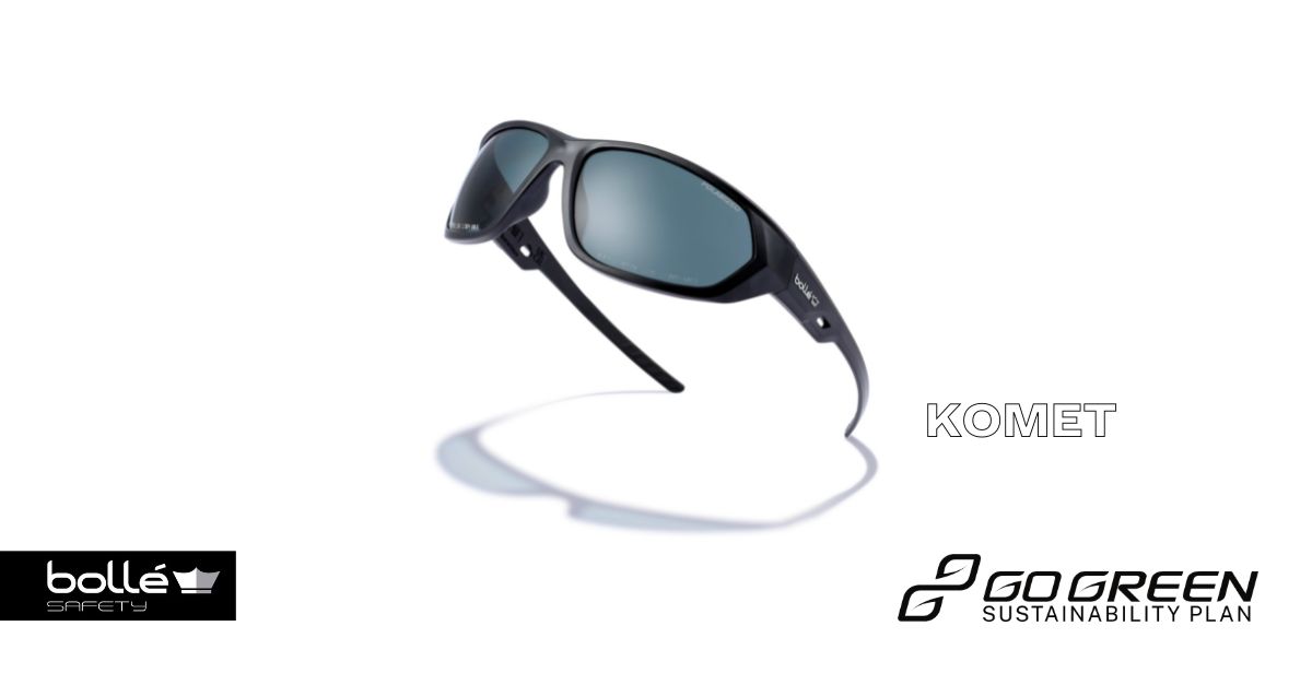 Keeping with our GO Green sustainability plan, we provide quality products that are made of recycled materials and environmental friendly molding technology and eco-packaging. The long life of our products helps to reduce waste &amp; consumptio. Know more: bolle-safety.com/go-green.html