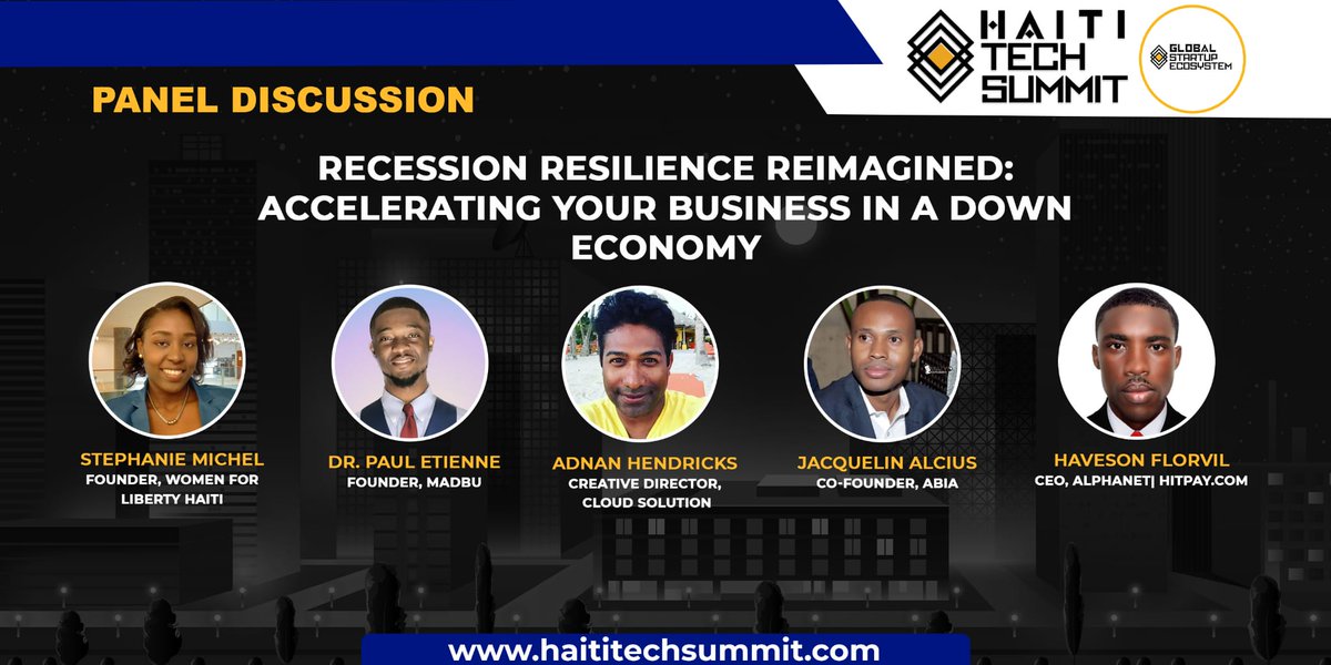 MICHELStphanie2's tweet photo. #haititechsummit
Panel 2 https://t.co/ilBU67iKam