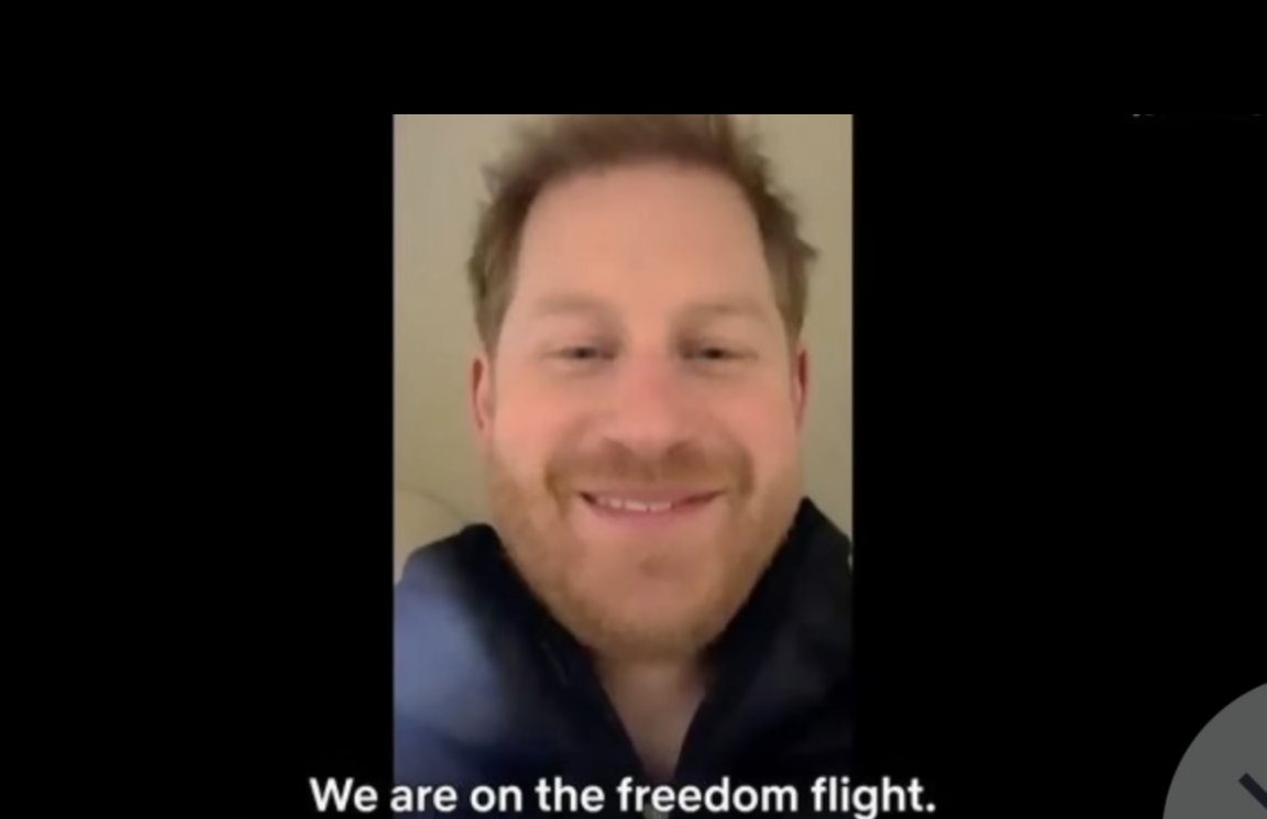 CandiLCabral's tweet photo. #PrinceHarryisaLiar , since you don't seem to understand the difference. The second picture is a freedom flight. You were on a toxic, non-eco-friendly spoiled brat flight.

#PrinceHarryisJealous 
#MeghanandHarryNetflixLies https://t.co/reVRWlqBcS