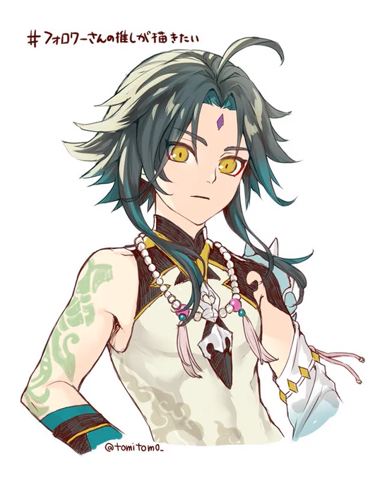 #フォロワーさんの推しが描きたいリプありがとうございましたその2 