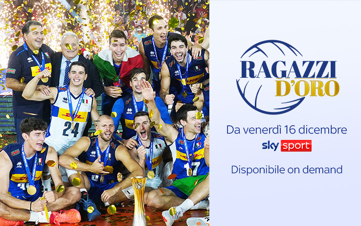 💫Ragazzi d'Oro🥇
La marcia trionfale de #LaNazionale 🇮🇹maschile Campione del Mondo🏆 in onda questa sera alle 19 e a mezzanotte su @SkySport Uno. Da non perdere 😉

➡️Tutti i dettagli:  bit.ly/3uTLPBF 
📹PROMO: youtu.be/7nxv6iqGjZk 

#SkyVolley @volleyballworld